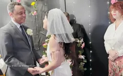 Gangbang em seu casamento - noiva prenhada no altar - Vanessa Cliff