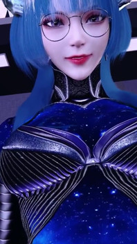 3D Big Boobs Slut Cosplay Model Show Her New Perfect Tattoo