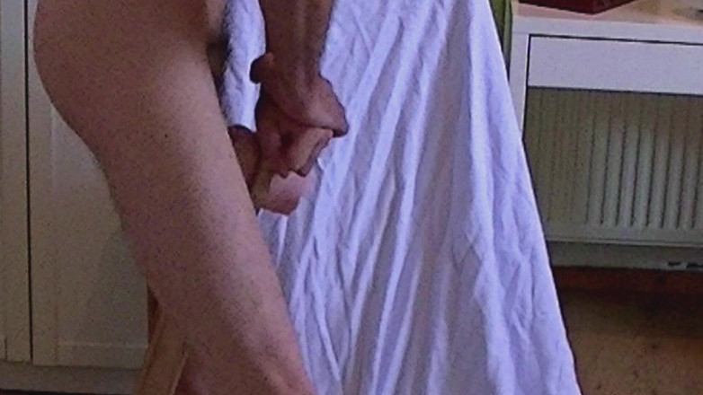 Mark Hannes: Fleshlight stand neukpartij masturbatie