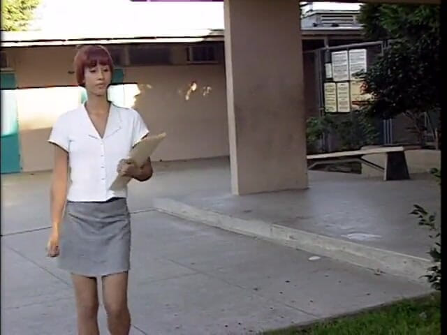 Girls of Desire: Redhaired beuaty seduces her classmate for nasty Sapphic games