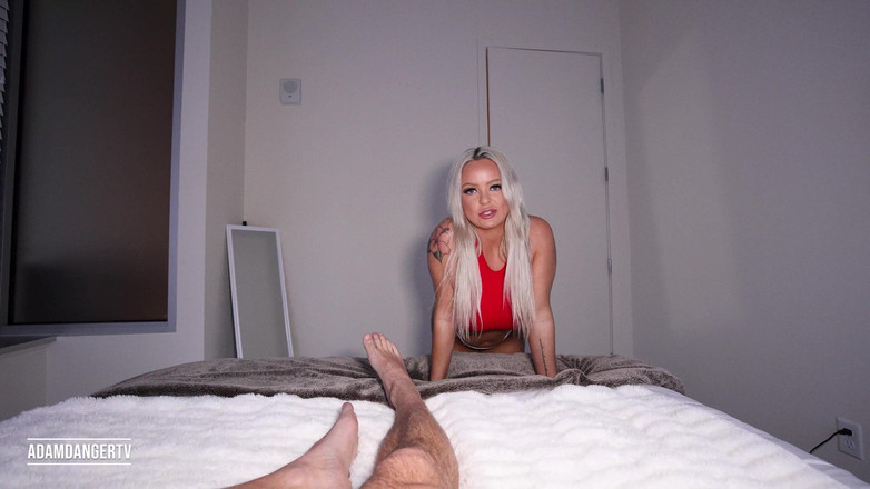 Adam Danger TV: Sisters Blonde Big Natural Tits BFF Sneaks Into My Room...