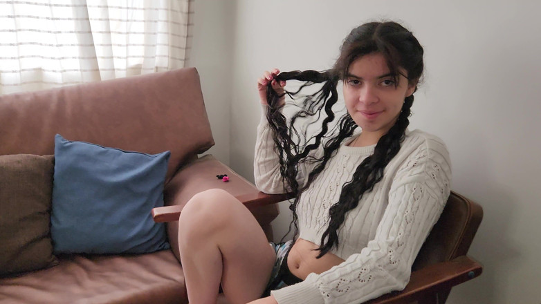 Jopy sex: Si Dia mengongkek pepek merah jambu cantik abang tirinya dalam...
