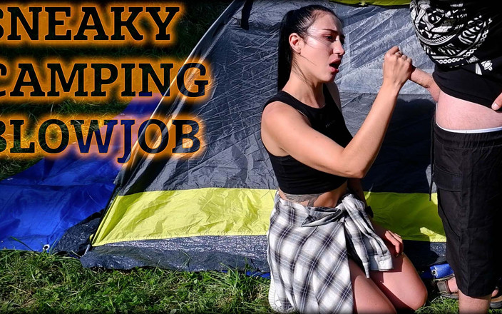 YSP Studio: Скрытный минет кемпинга возле палатки - ракурс 4K, ремастер