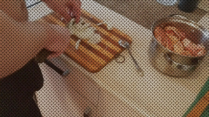 Lizaveta: Helped My Husband in the Kitchen with Fruit. Fucked Herself...