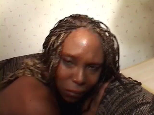 CBD Media Interracial: Jamaican teen gets fucked sideways and swallowed semen