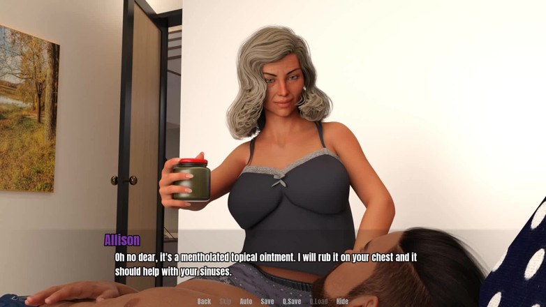 Dirty GamesXxX: Casa bunicilor: o matură sexy matură masează un tip mai...