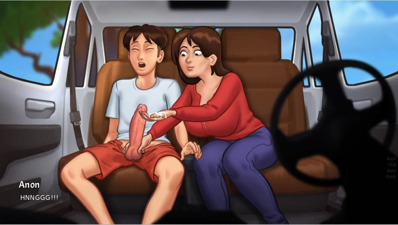 XXX Games Bunk: Sommarsaga - spel - rollspel - debbie - bilsex