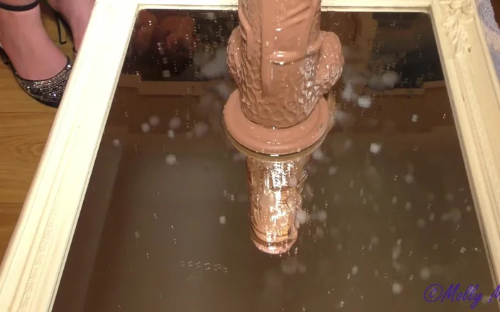 Molly MILF: MILF Threesome Giant Dildo Playtime