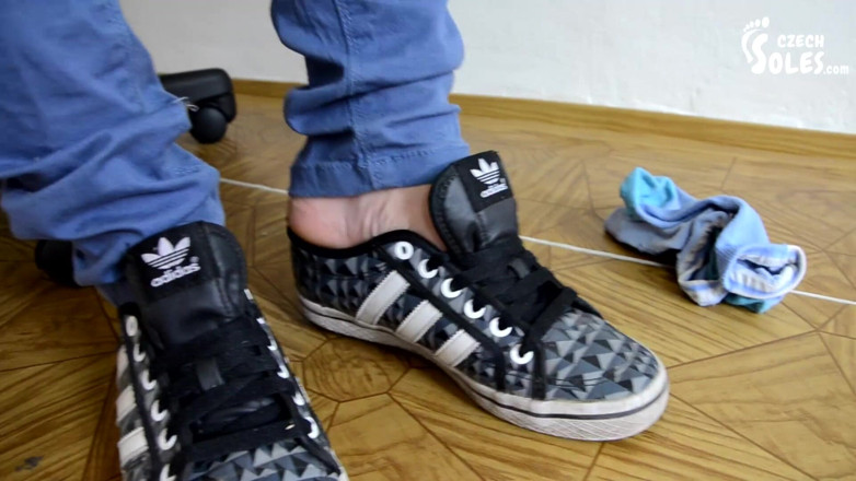 Czech Soles - foot fetish content: Regina's socks worship POV