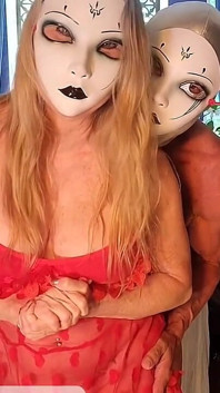 딥 페깅 예배: 빨간 나이트 레드보이9의 여신 Mrhankeystoys Redboy9와 함께 원한 창녀의 전립선을 따먹어
