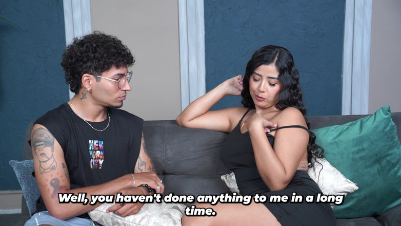 ThiagoLopez: 친구 엄마에게 큰 성기를 선물로 줬어요!!