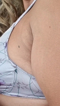 Sexy Vs Satin Bra, Bullet Tits, Pointy Boobs, Caressing Boobs