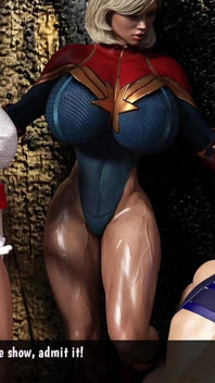 Giant Dildo Fucking Makes MILF the Sloppiest Fuck Cockham Superheroes 36