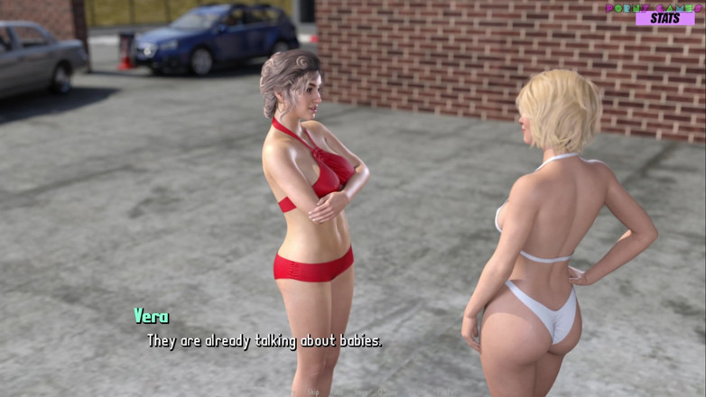 Porny Games: Su deseo por padrastro wack - lesbiana milf picninc sexo, chupada...