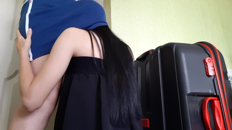 Lesbian-illusion: My Slutty Stepdaughter Climbed Under My Skirt and Brought Me...