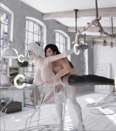 Tifa 操逼 2b futa 人妖