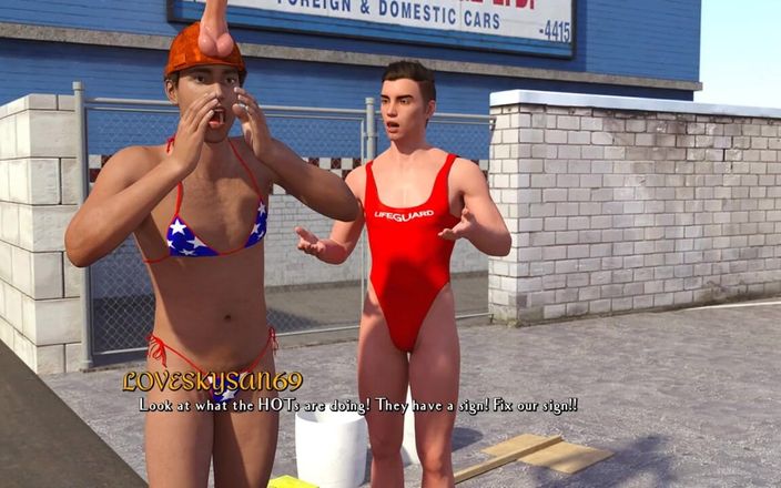 LoveSkySan69Real: ディック0.4.0パート55セクシーな洗車多分ゲームプレイLoveskysan69であること