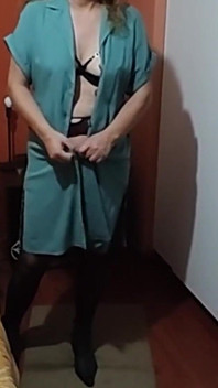 I Can't Take It Anymore Watching Our Maid's Stepson Masturbate and I Start to Undress