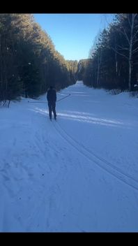 I Went Skiing Last Weekend
