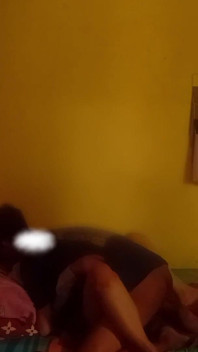 Teenage Girl in College in Entot at Her House When She Is Lonely