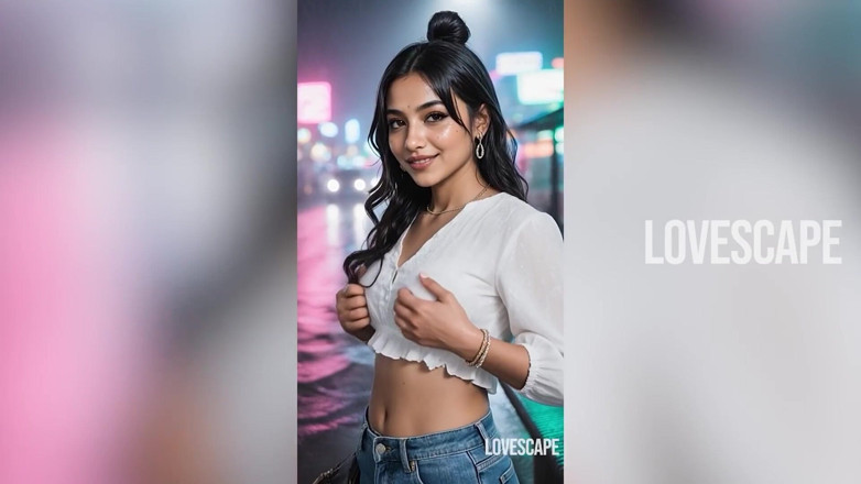 Lovescape: Risky Bus Ride: Desi Deepthroats Stranger in Public