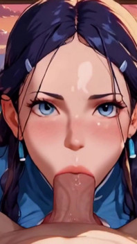 Anime Ai: Gadis pembersih, dia nampak zakar saya dan tak dapat tahan.