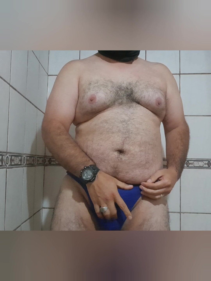 Davidandrexxx: Nice Cum in Blue Thong