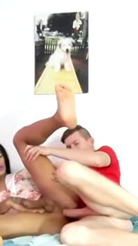 Boy Fucks Me and Explodes in My Ass a Lot of Milk