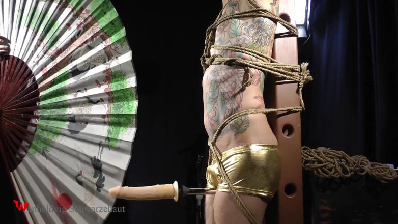 Wanheldvig: Bondage et dévastation extrême pour un mec sexy