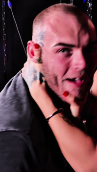 Beta Boy Gets Pegged - Tattooed Girlfriends Strap on POV