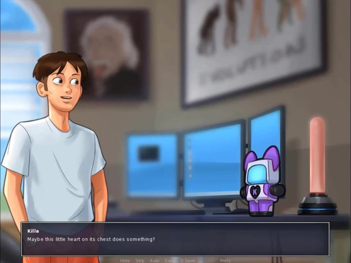 Cartoon Play: Summertime saga part 215 - grande rabo preto