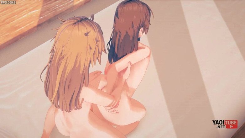 Yaoitube: Yaoi - 2 Femboys analsex im doggystyle