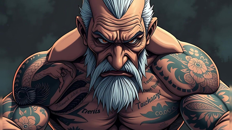 Erotic Man: Ai Svaly a Fantasy Tatoo Muži