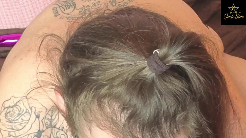 Jimbob Star Straight: Jade Fisting i Gaping Jej Owłosiona MILF cipka