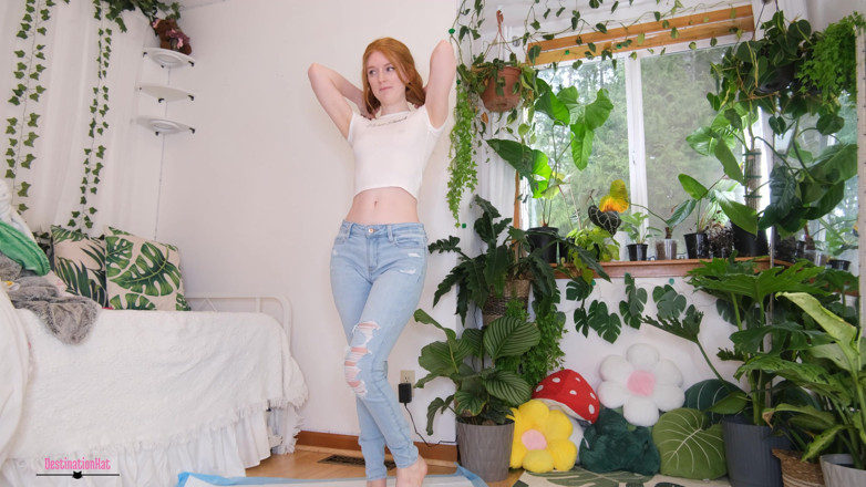 Destination Kat: Wet Jeans and Panty