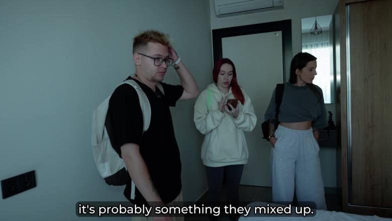 MURSTAR: Step Stepmom and Step Stepsister Share Bed with Step Stepson...