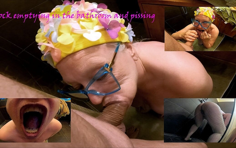 Emptying My Cock in the Bathroom and Pissing (Hotvaleria SC3)