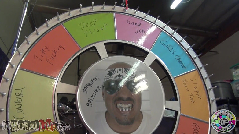 Immoral Live: Charisma Cappelli was excited to be on Wheel of Debauchery...