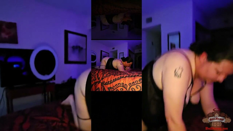 Bull Bang Gang Official: Shy Hotwife Gets a Bullbang Tryout