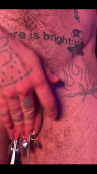 Pussy Asmr with My Cute New Clit Clamps
