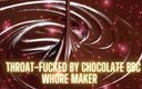 Goddess Misha Goldy: Garganta fodida por Chocolate BBC - Prostituta Maker