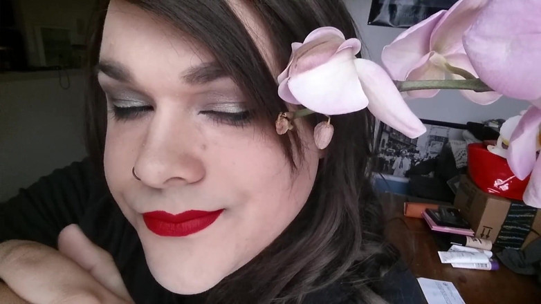 Miss Alina Paige: Trans Cutie Smoking (non-nude)