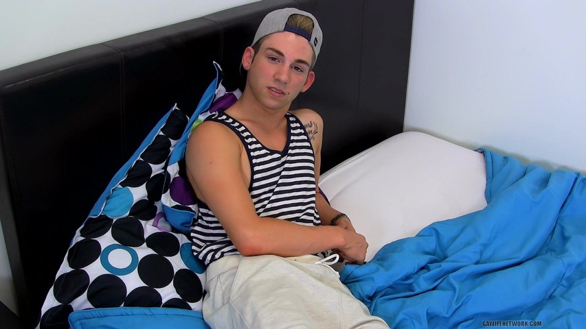 Interviewing Sexy Liam (Lollipop Twinks)