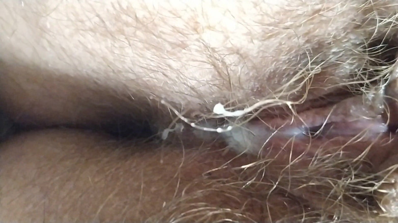 Milky Mari: Female POV: I let my stepdaddy creampie my hairy teen...