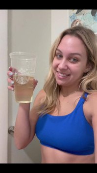 I Got Starbucks This Morning and After Downing My Whole Tea I Had to Pee Soooo Bad!!!