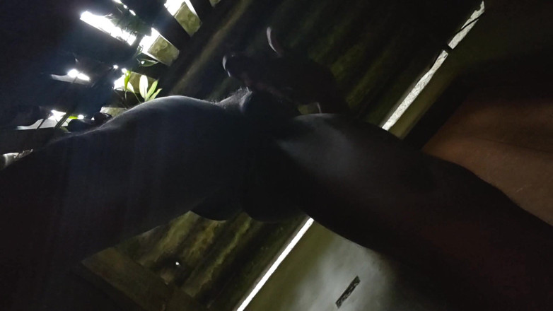 Charmer1999: Playing with My Black Cock (jerking and Cumming)
