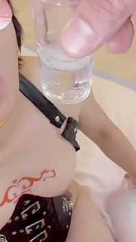 Mayu No.40 Göz devirme orgazmı, meni yutma, derin boğaz, derin boğaz, meme ucu piercingi, sıçrama, kasılma, PR