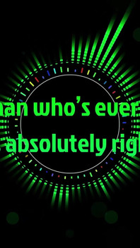 I Wouldn’t Touch You if You Were the Last Man on Earth.