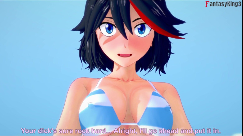 Fantasy king: Ryuko Matoi Sexy Bikini Sex