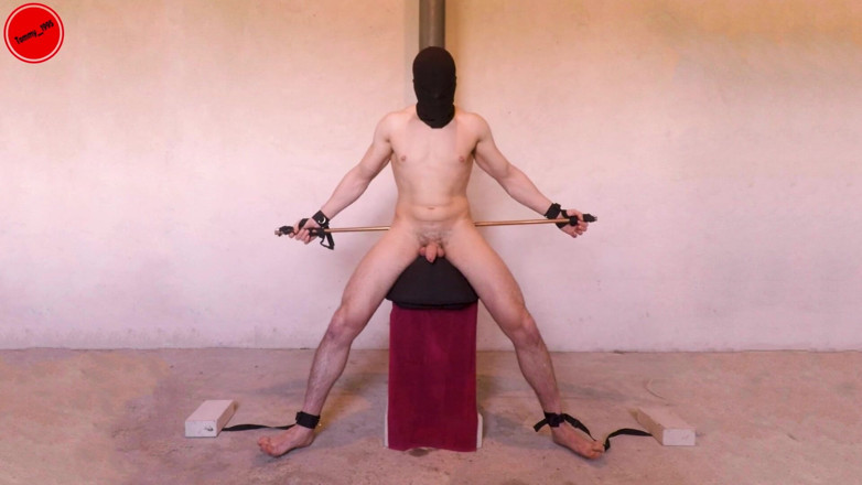 Tommy_1995: Restrained Sybian prostate stimulation multiple orgasms